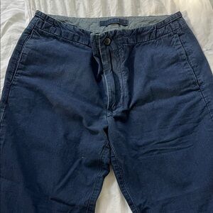 Wallace & Barnes Men's Navy Blue Pants